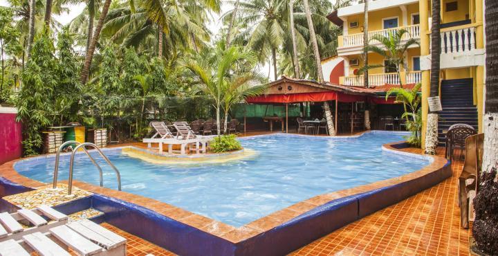Castle House Calangute Hotel Eksteriør billede